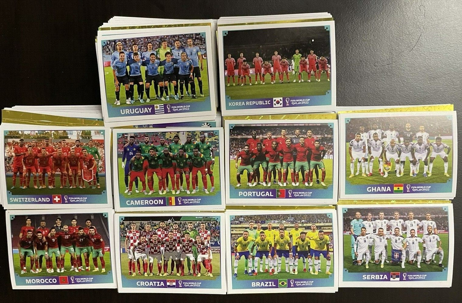Panini World Cup Qatar 2022 Stickers USA Version MAR — KOR Pick! Complete set!