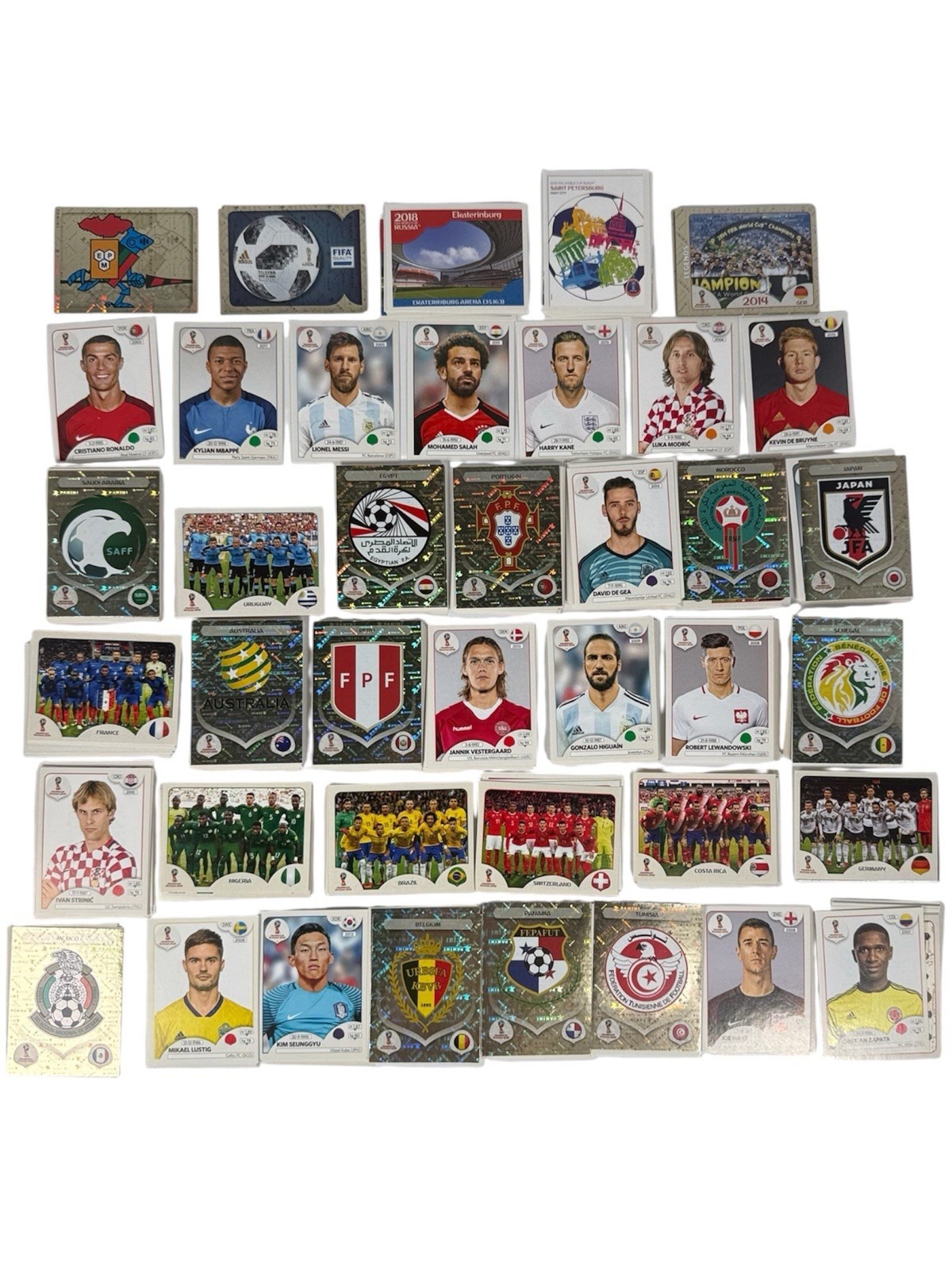 2018 Panini FIFA World Cup Russia Stickers Pick Your Sticker Complete Listing 2