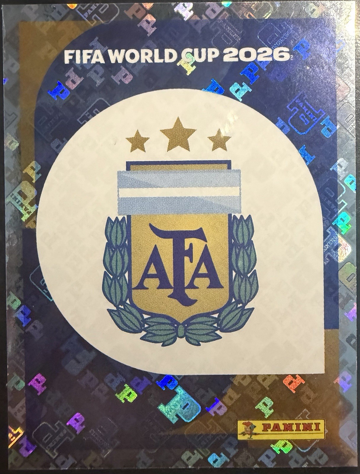 ARG1 Argentina Logo 2026 Panini FIFA World Cup Sticker
