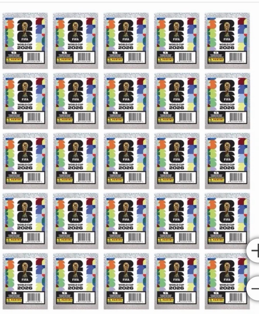 WORLD CUP 2026 Fifa Sticker Collection Costco RARE 2️⃣5️⃣Packs⚽️🔥🔥