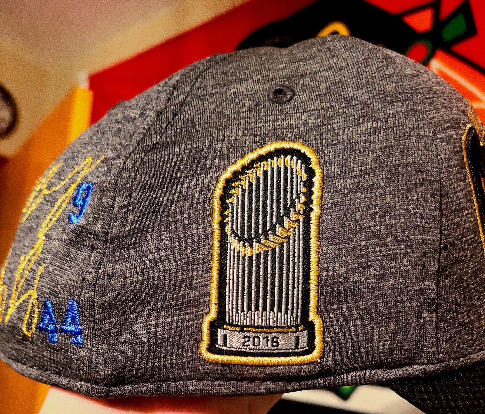 New Era Chicago Cubs 2016 World Series Champs 39THIRTY Signatures Edition Rizzo+