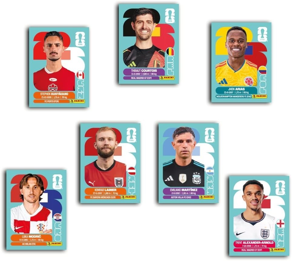 FIFA WORLD CUP 2026 STICKERS — PANINI (MEXICO/LATIN VERSION)