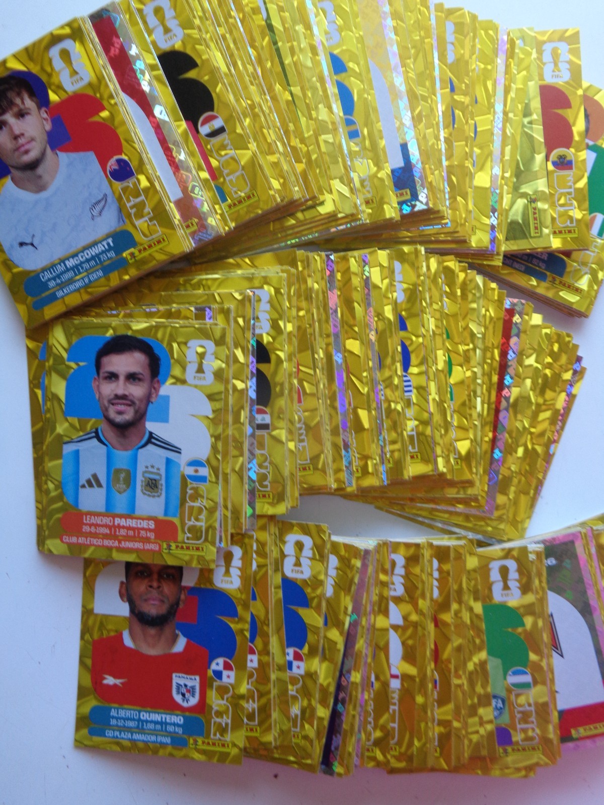 2026 PANINI WORLD CUP GOLD Crumple Stickers SINGLES — PICK & COMPLETE SET D