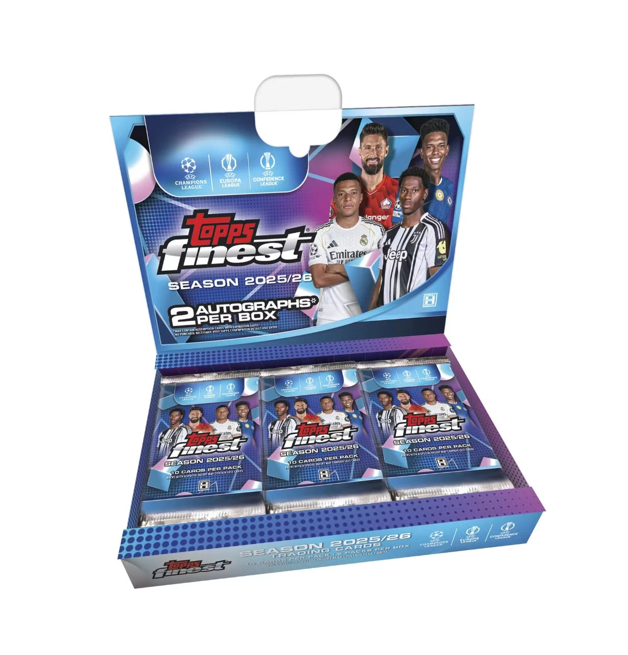2025/2026 Topps Finest UEFA Hobby Box