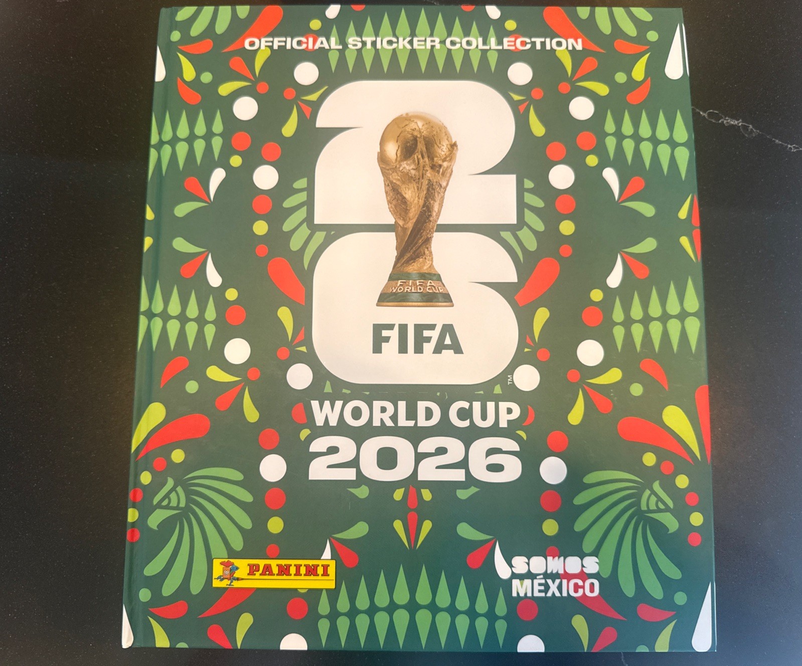 Panini FIFA World Cup 2026 Hard Cover Album Green MEXICO Version New Sealed