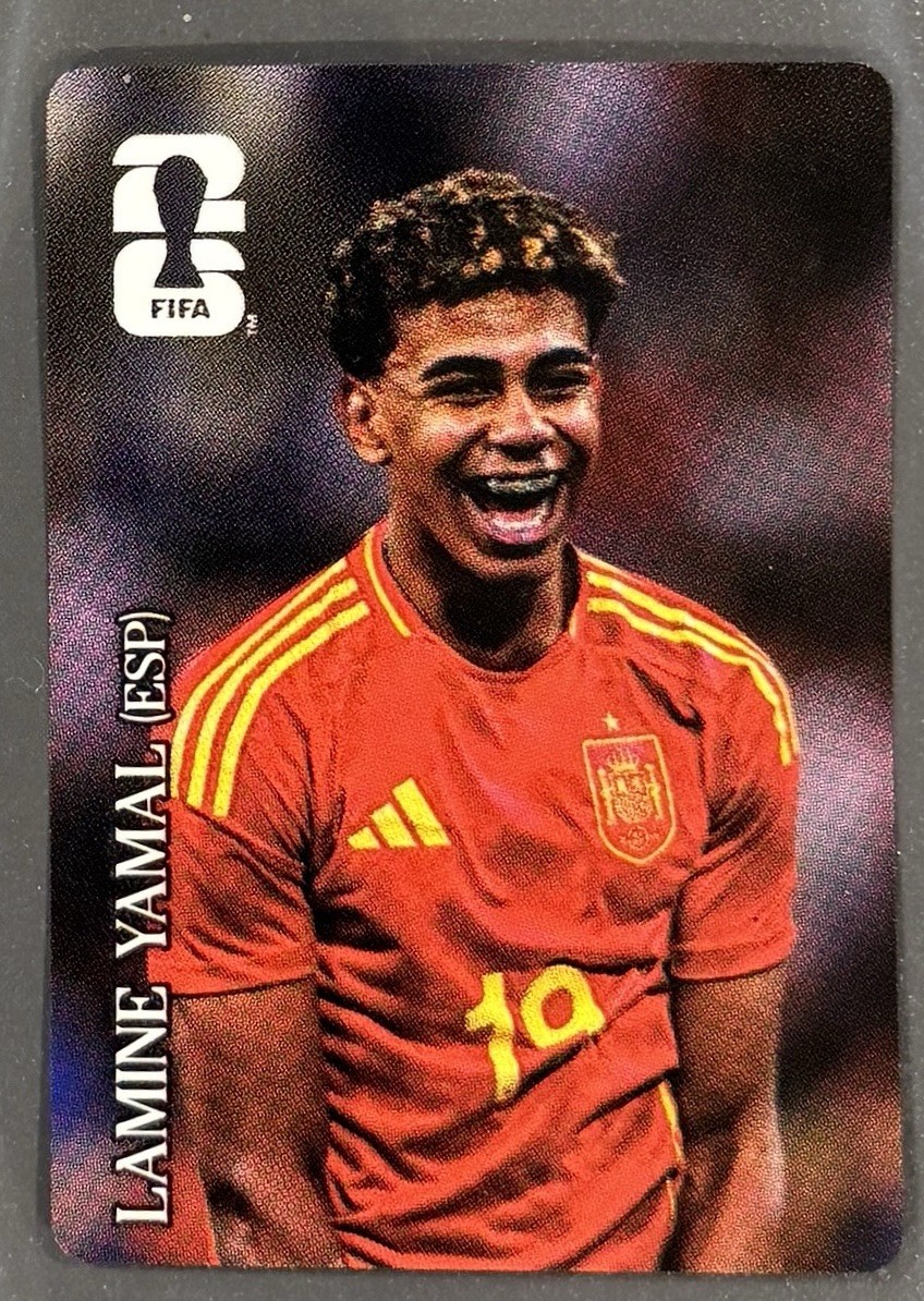 Lamine Yamal 2026 Panini Coca-Cola FIFA World Cup Stickers (USA) #CC1 B