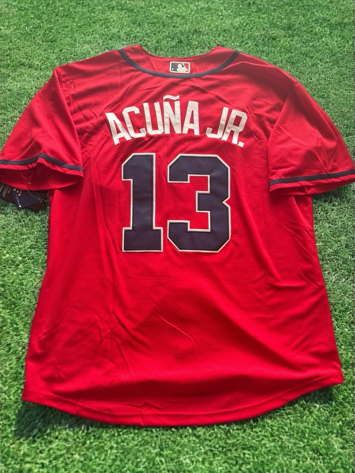 NEW Ronald Acuna Jr Jersey! SHIPS SAME DAY!