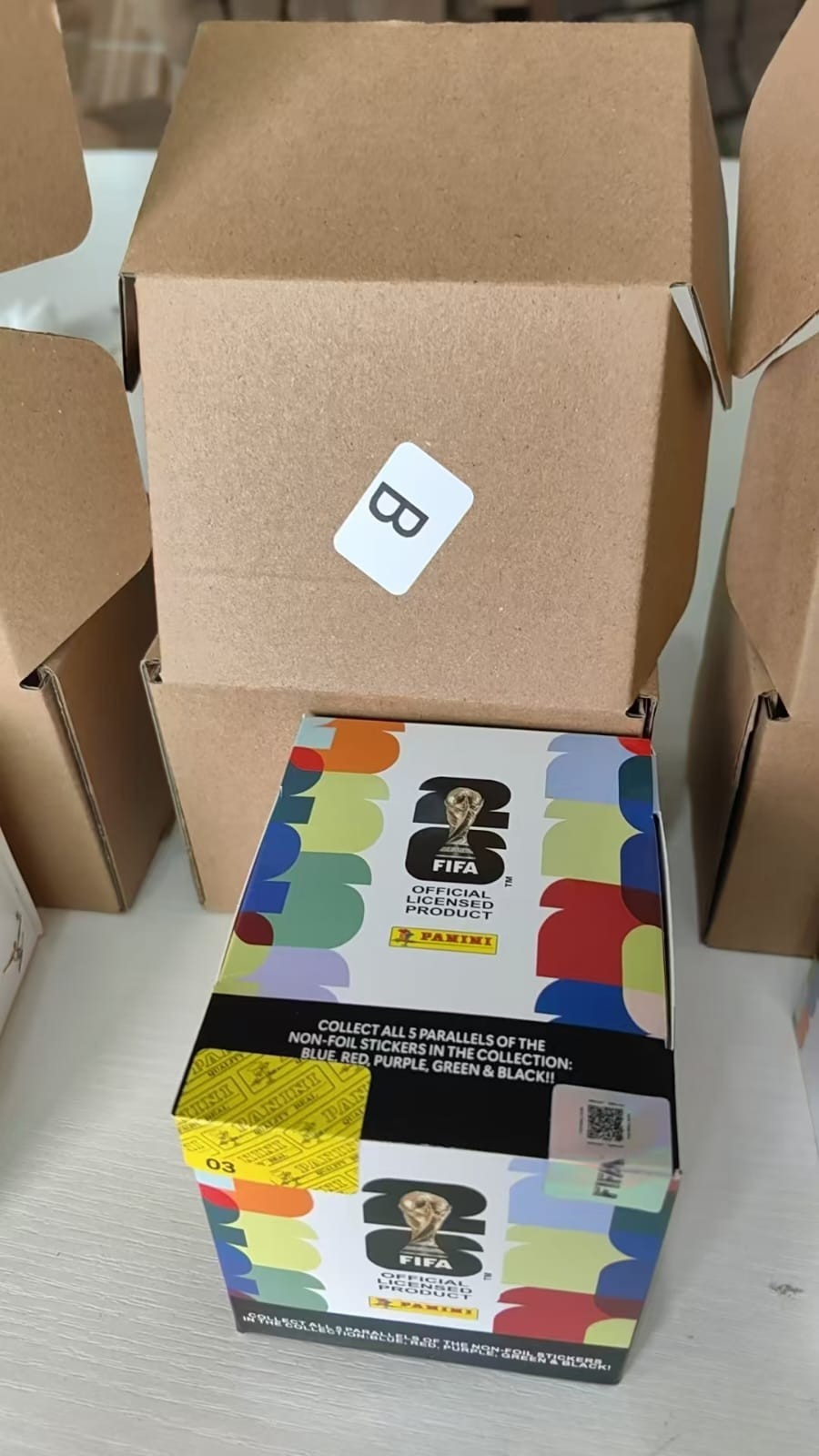 FIFA World Cup 2026™ Official Sticker Collection — 50 Pack Box-
