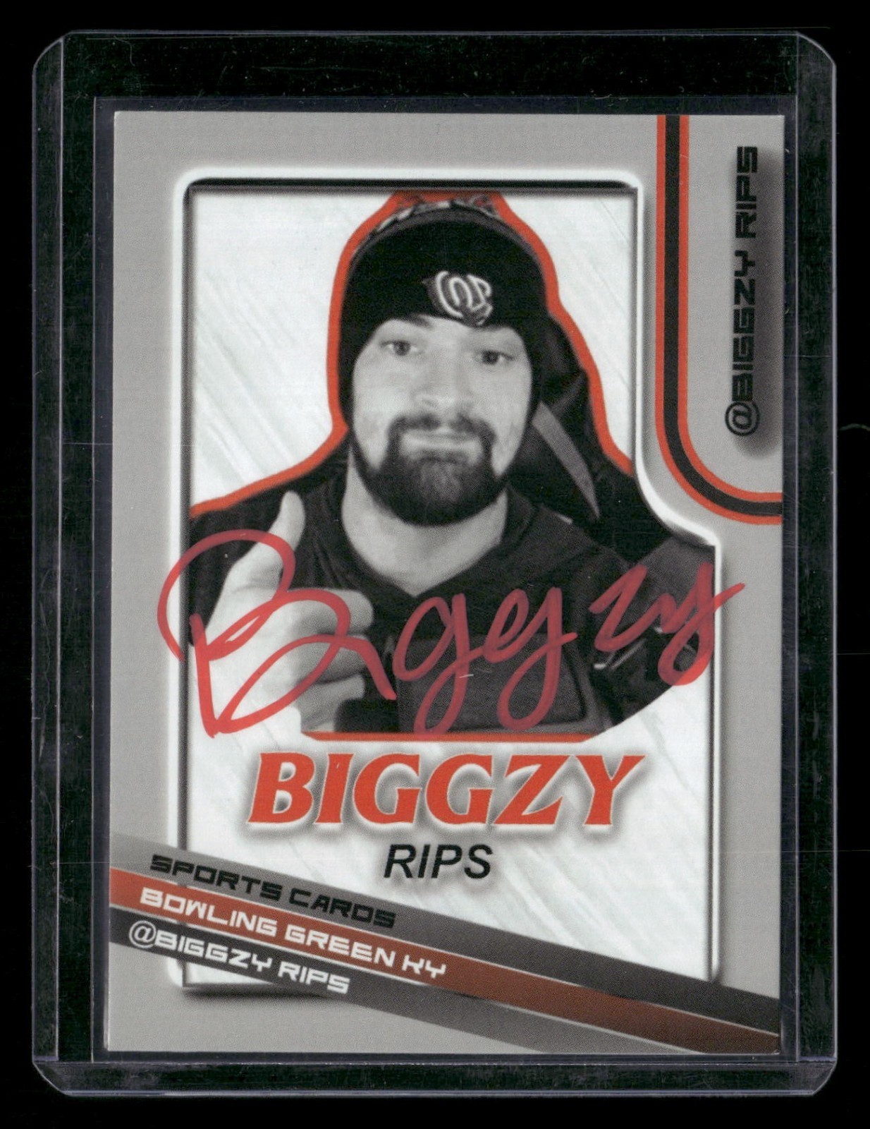 Custom Biggzy Rips Auto: Red, Black, Or Silver Available