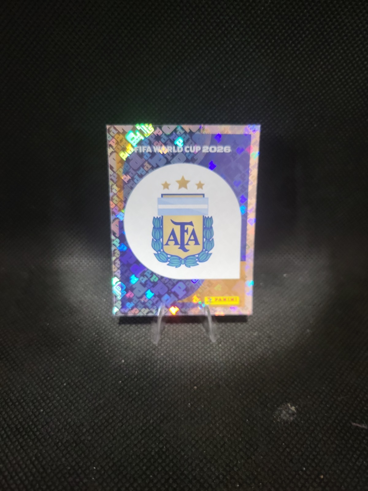 Panini FIFA World Cup 2026 ARG 1 Argentina Team Badge Sticker Club Logo