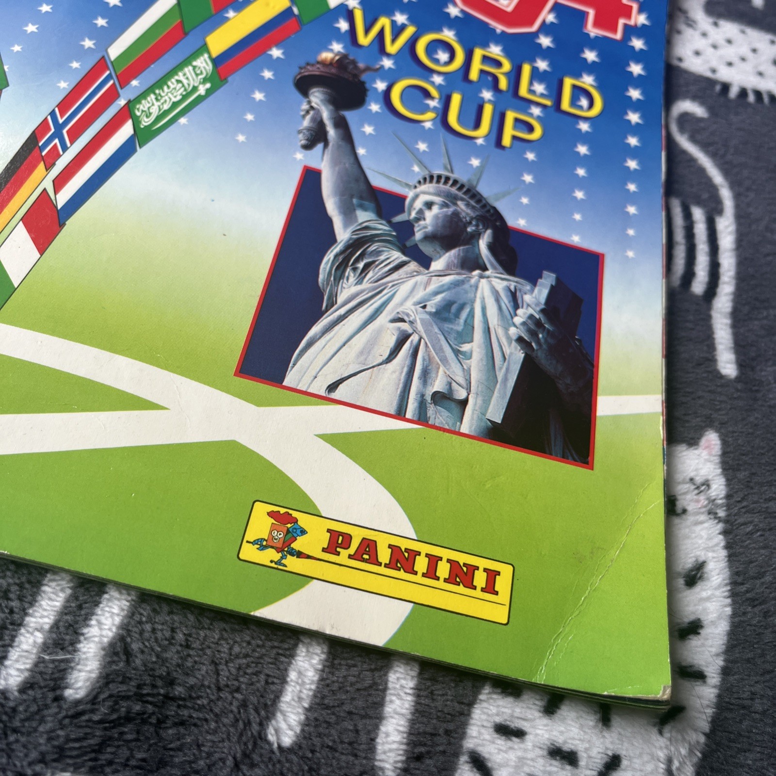 Panini USA World Cup 94 Football Album Incomplete — 275 Stickers — Free UK P&P
