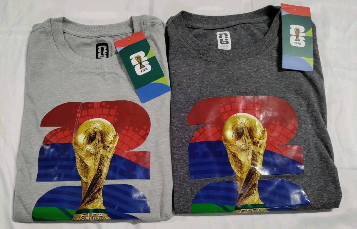 FIFA UNISEX WORLD CUP CAN MEX USA 2026 OFFICIAL LICENSED T-SHIRT