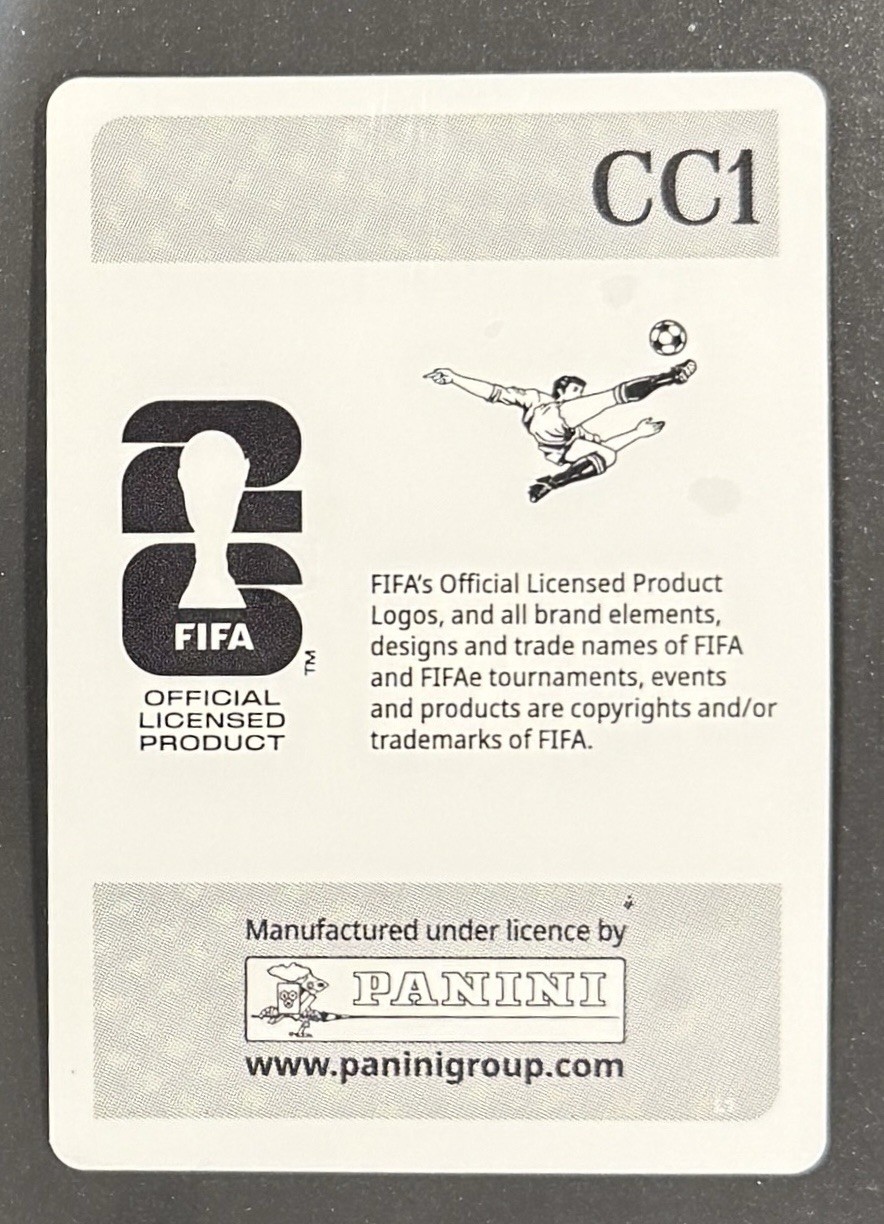 Lamine Yamal 2026 Panini Coca-Cola FIFA World Cup Stickers (USA) #CC1 B