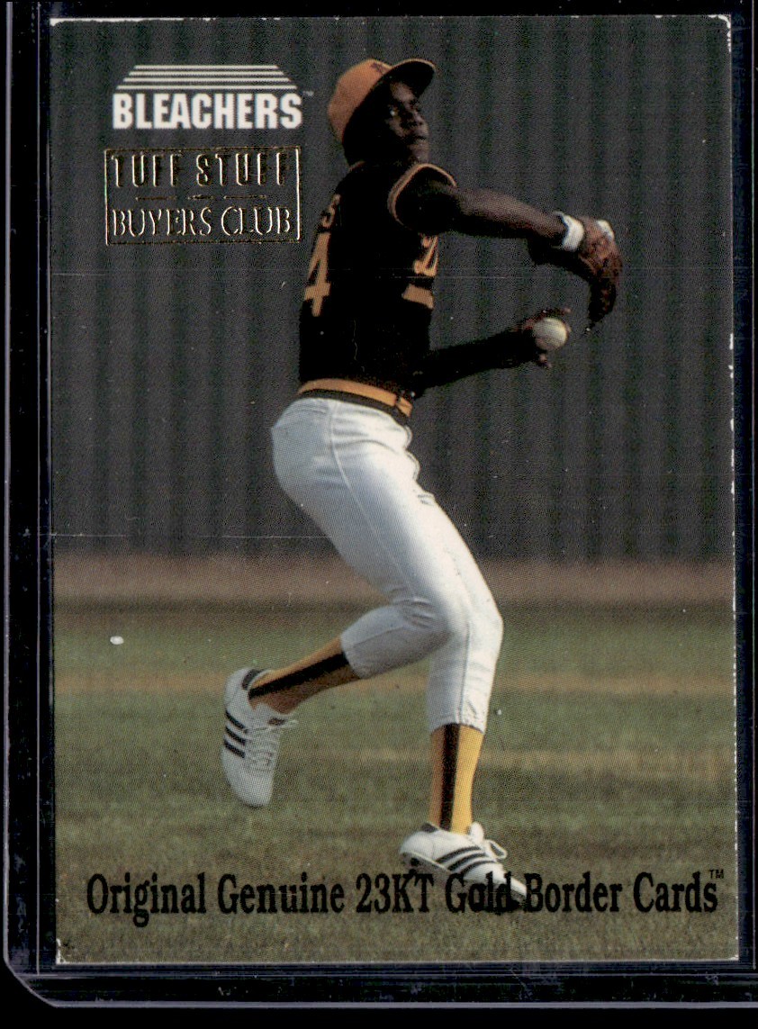 BARRY BONDS 1993 BLEACHERS TUFF STUFF BUYERS CLUB ARIZONA STATE SUN DEVILS #NNO
