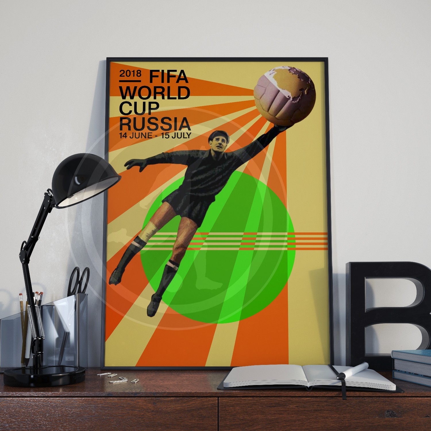 Soccer World Cup Poster | Every World Cup Print — Available in 3 Sizes