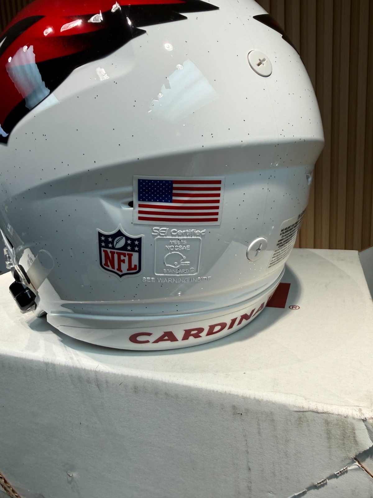 ARIZONA CARDINALS NFL Riddell SPEED Full Size Authentic Football Helmet