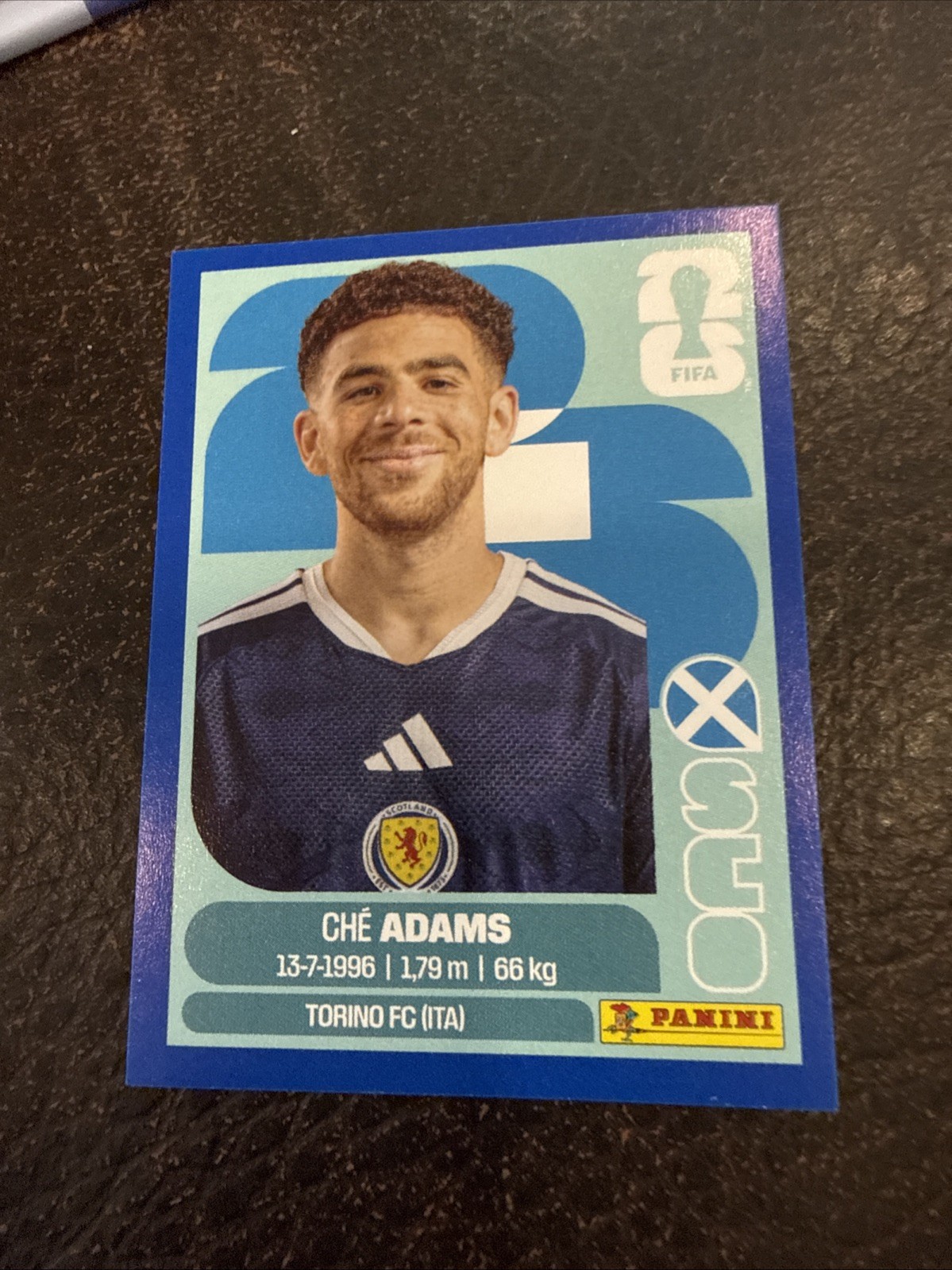 SCO19 panini fifa world cup 2026 sticker Blue Border