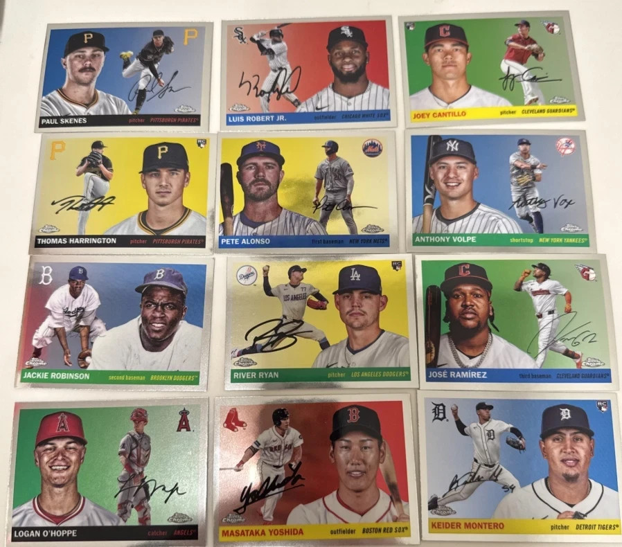 2025 Topps Chrome Platinum Anniversary Singles #250-500 Pick & Complete Your Set