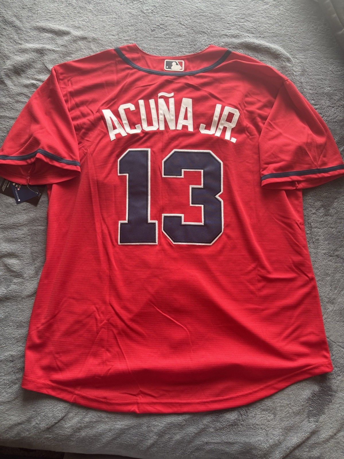 NEW Ronald Acuna Jr Jersey! SHIPS SAME DAY!