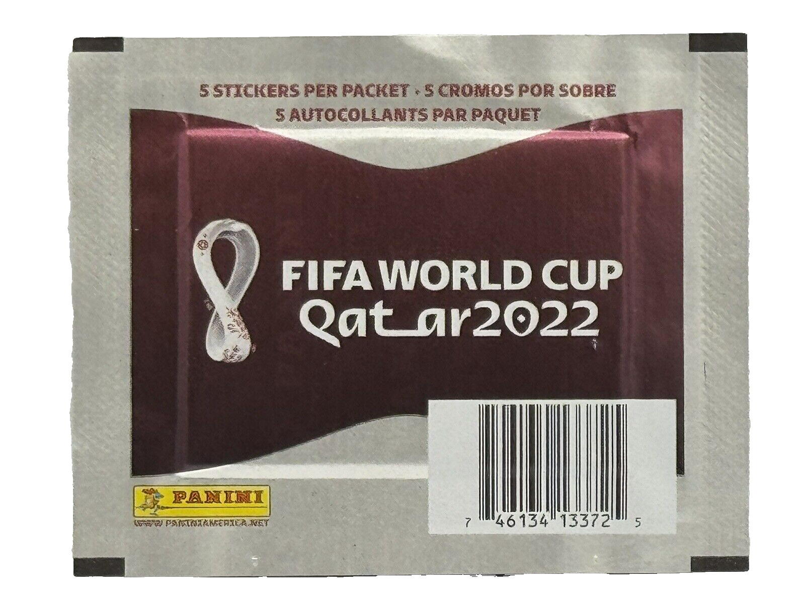 Panini 2022 FIFA World Cup Qatar 2022 Sticker Collection 5 Sticker Pack