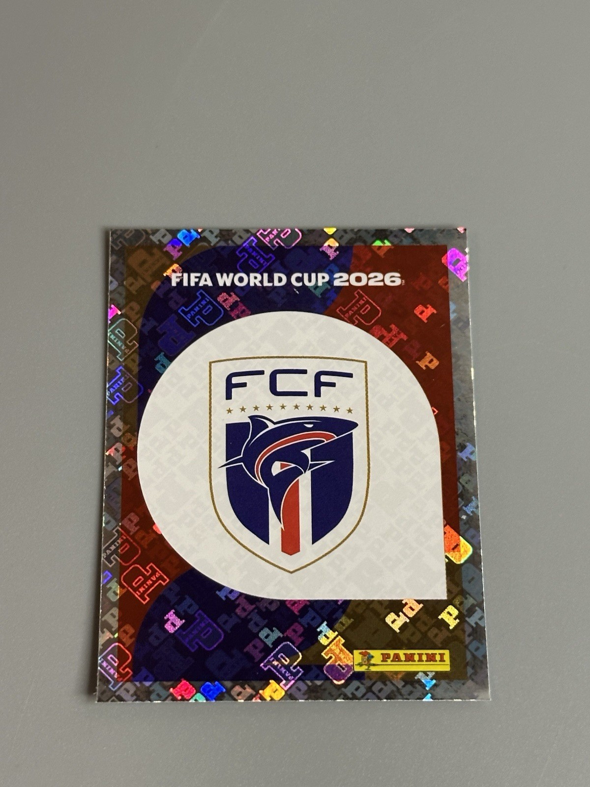 2026 Panini FIFA World Cup Sticker CPV1 Cape Verde Team Crest Badge Logo