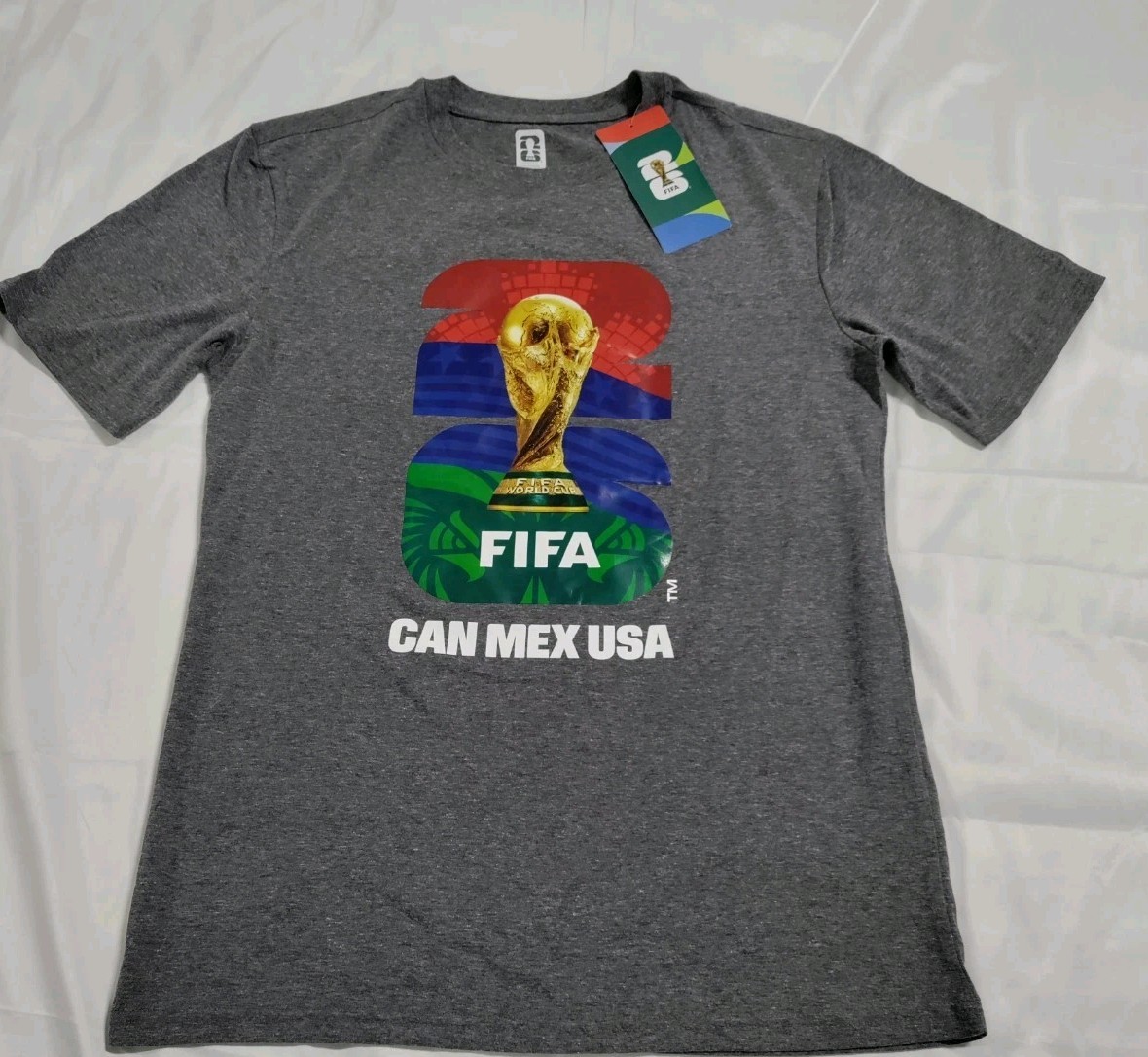 FIFA UNISEX WORLD CUP CAN MEX USA 2026 OFFICIAL LICENSED T-SHIRT