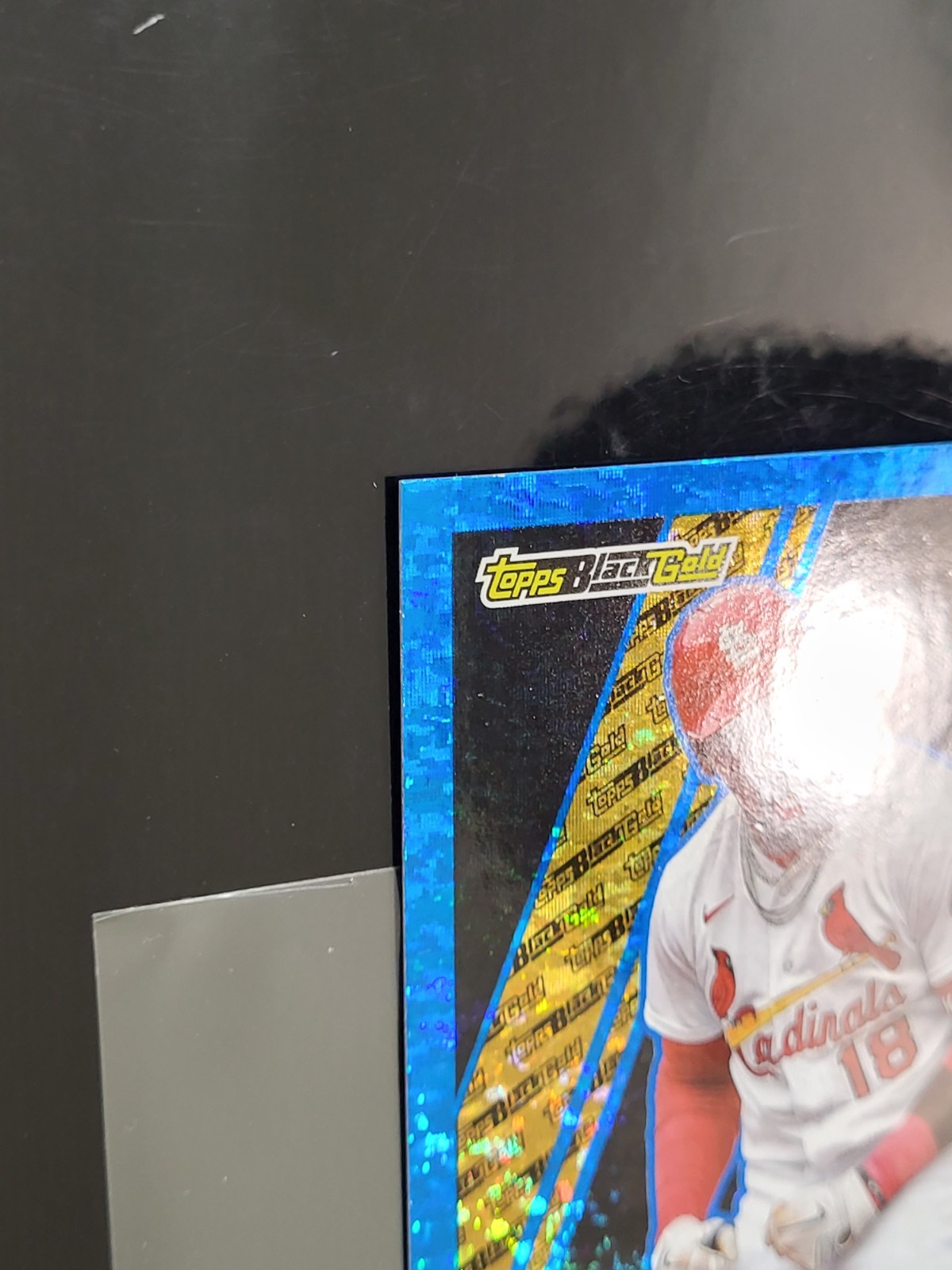 2023 Topps Black Gold blue border SP Jordan Walker rookie READ