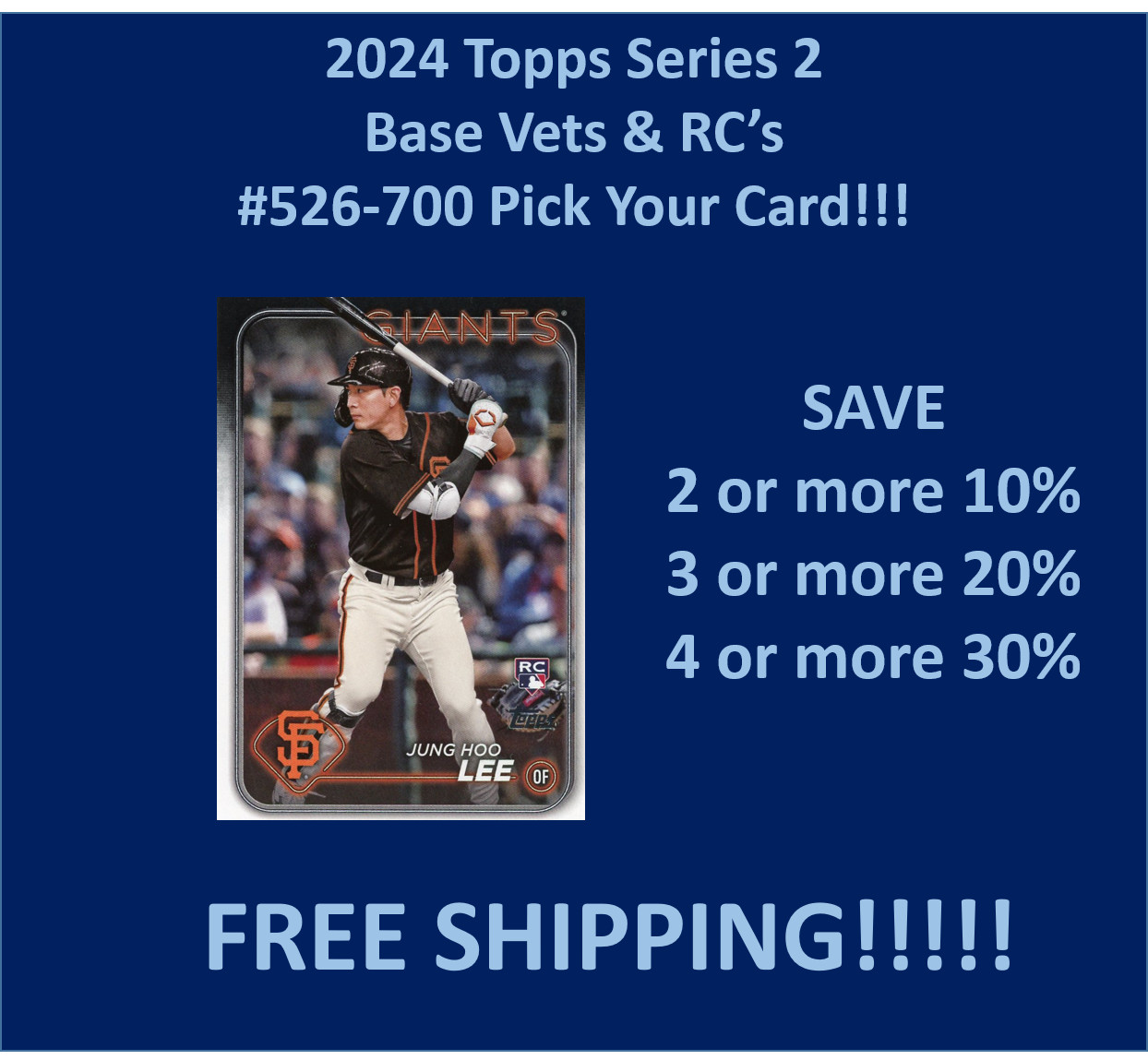 2024 Topps SERIES 2 Base Vets & RCs #526-700 You Pick Complete your set SPECIAL
