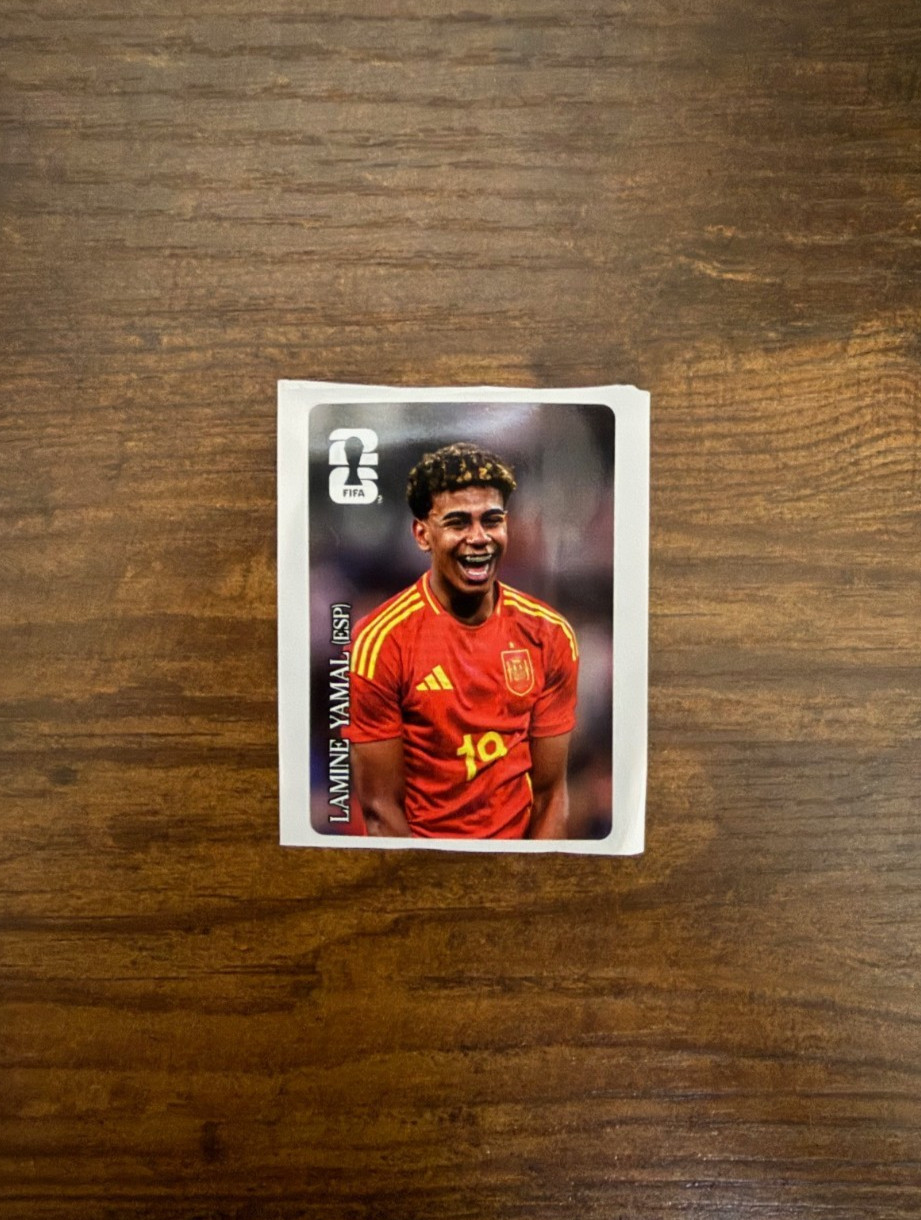 Lamine Yamal — Spain — 2026 Panini World Cup Stickers Coca-Cola Exclusive — #CC1