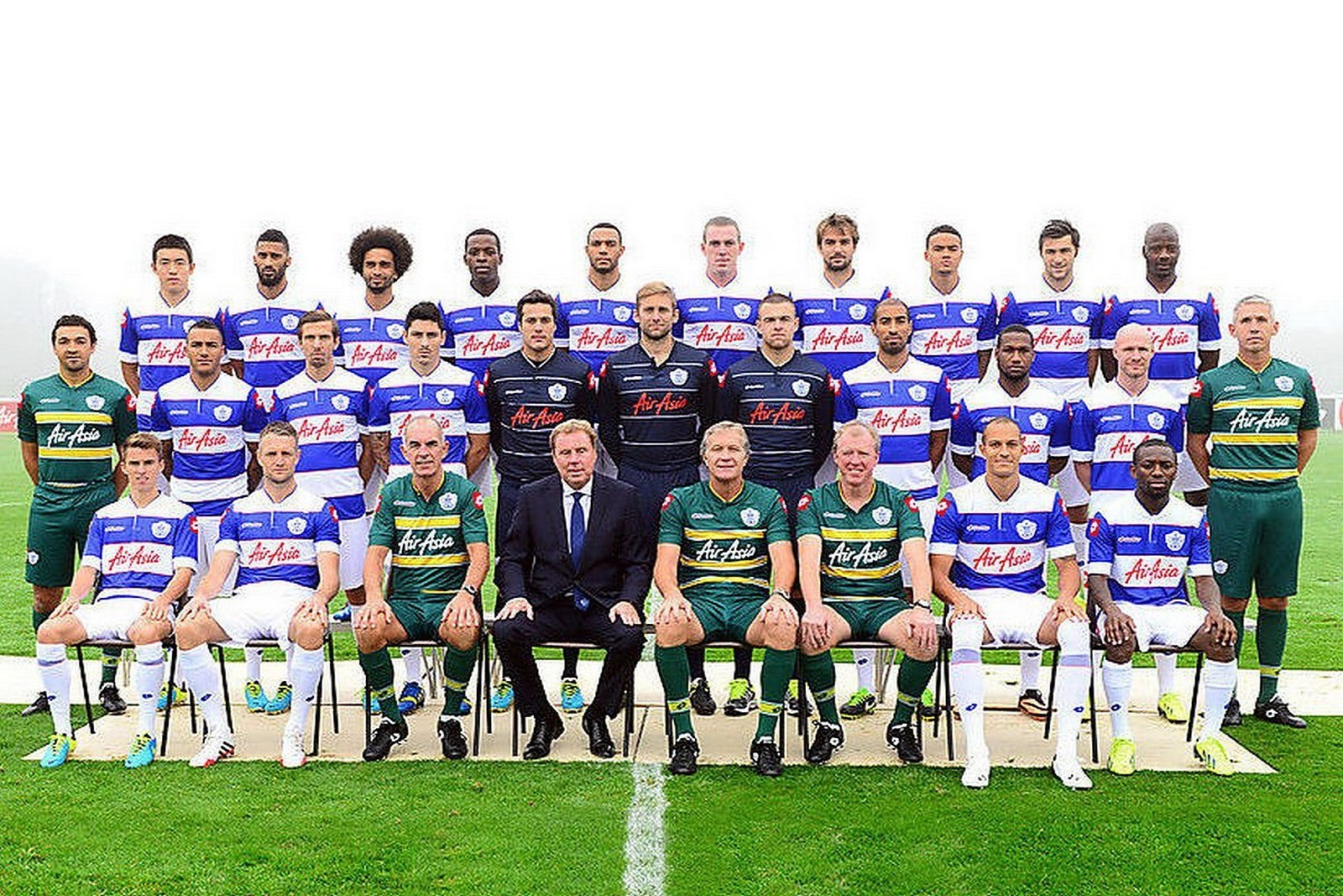 COLLECTION OF 36 QPR FOOTBALL TEAM PHOTOS (buyer selection)