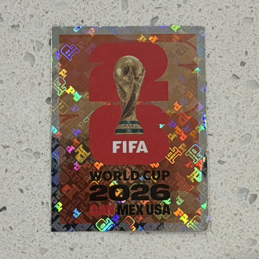 Panini FIFA World Cup 2026 Sticker FWC 6 Trophy Hologram Non-Stuck