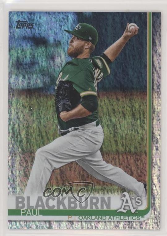 2019 Topps Factory Set Foilboard 55/162 Paul Blackburn #36 0x1