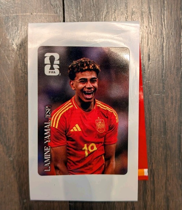 Lamine Yamal Esp 2026 Panini Coca-Cola FIFA World Cup Stickers #CC1