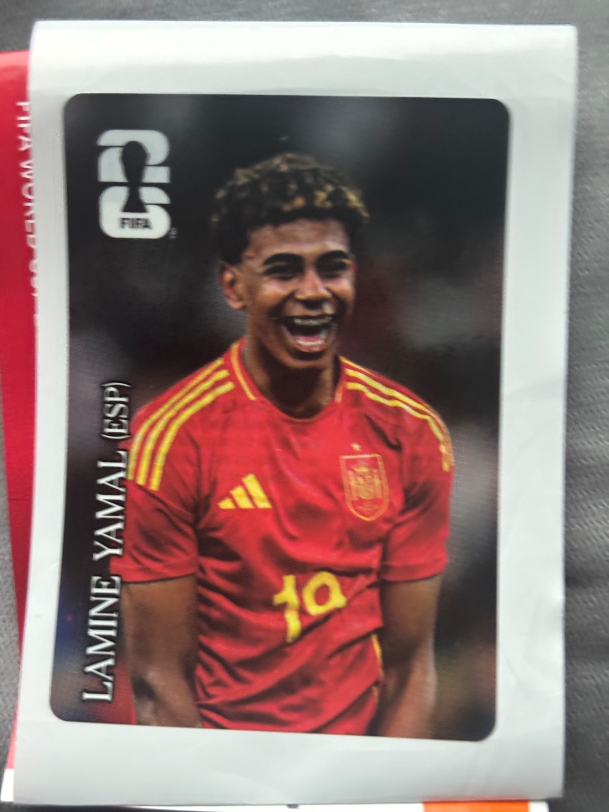 Lamine Yamal Coca Cola Panini Sticker 2026 FIFA World Cup 26 Spain #CC1