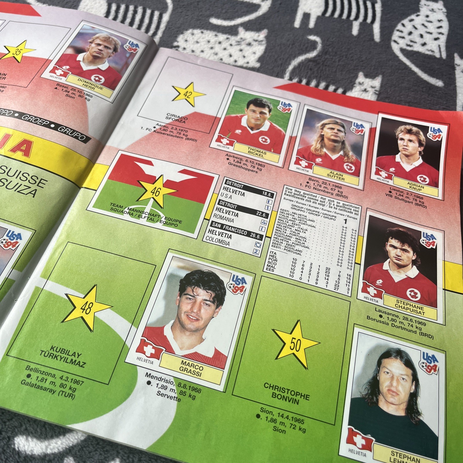 Panini USA World Cup 94 Football Album Incomplete — 275 Stickers — Free UK P&P
