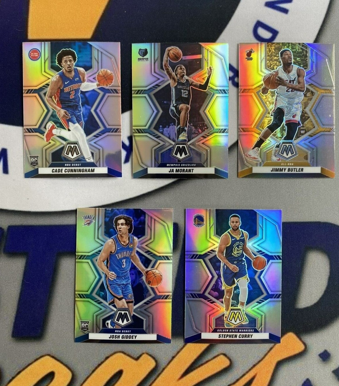 2021-22 Panini NBA Mosaic Silver PRIZM Build Your Set Buyer Choice