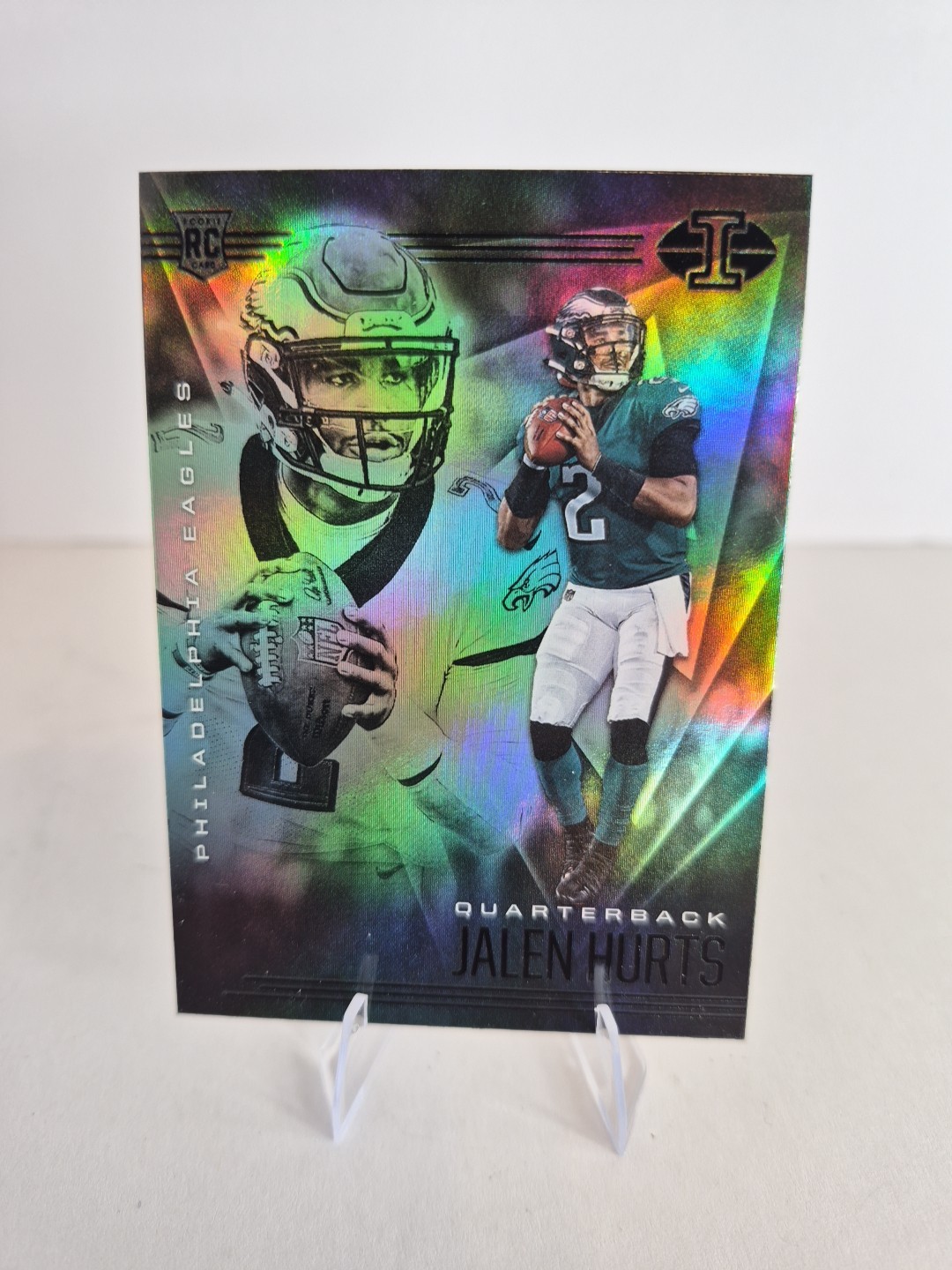 2020 Panini Illusions — Jalen Hurts #11 (RC) Philadelphia Eagles Rookie Card
