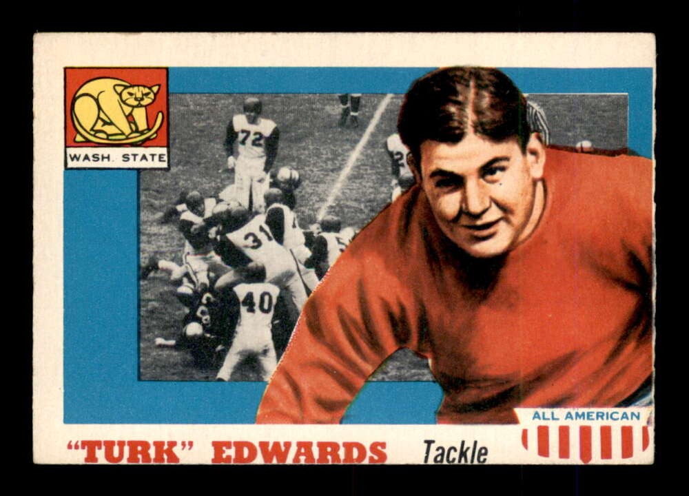 1955 Topps #36 Turk Edwards SP EX X2892203