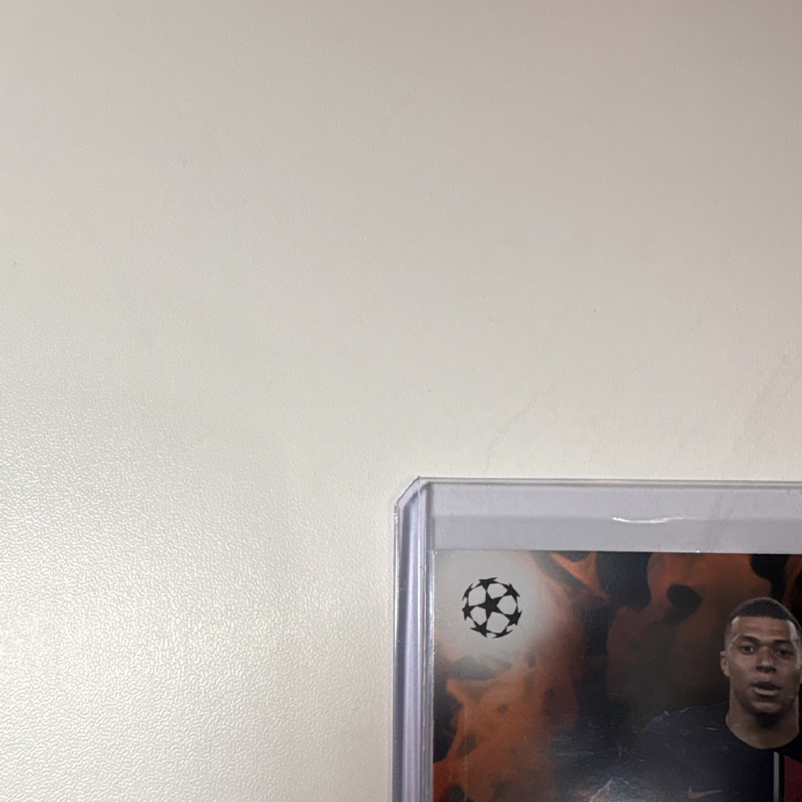 Topps 2023-24 UEFA Club Red Inferno Competitions Kylian Mbappé PSG #21 card
