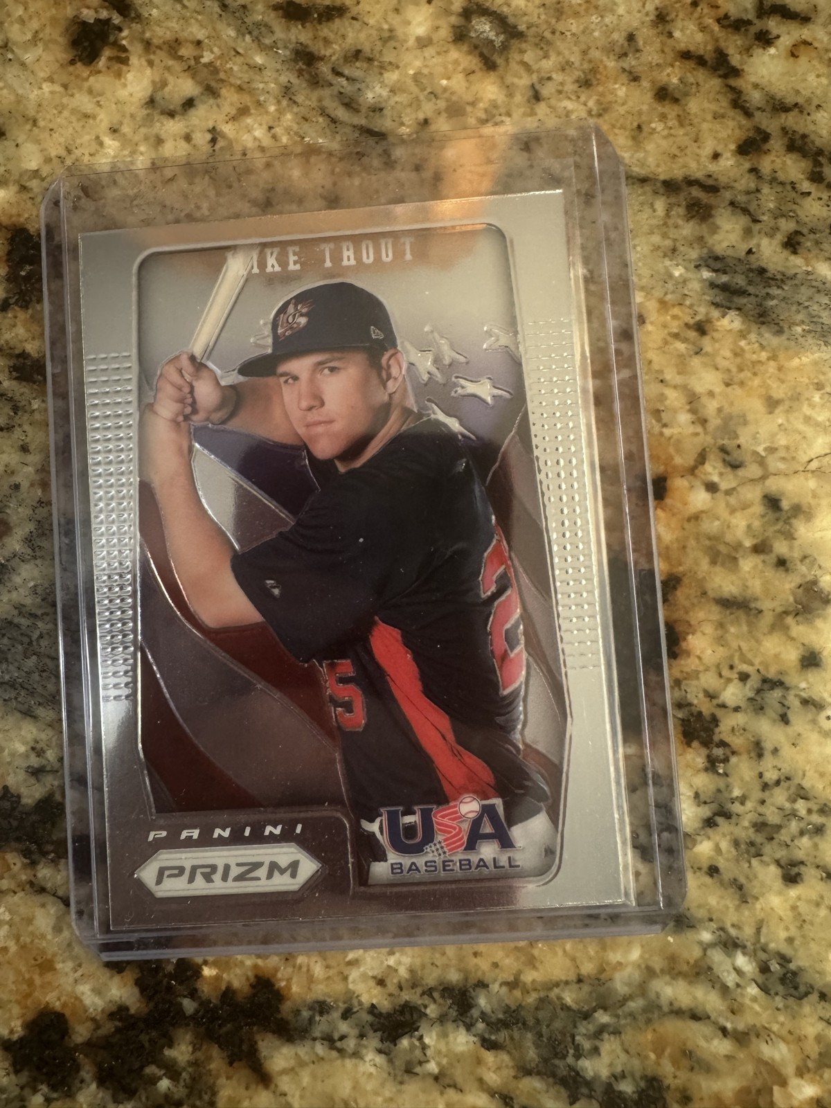 2012 Panini Prizm — USA Baseball Mike Trout #USA1