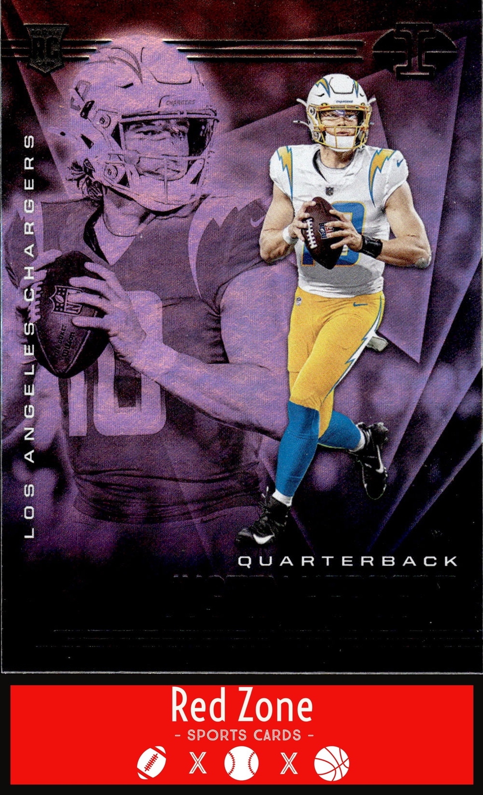 2020 Panini Illusions — #7 Justin Herbert NM.