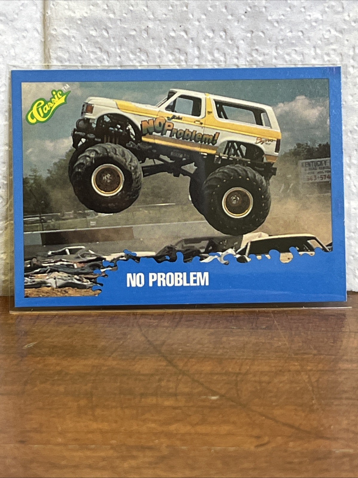 1990 Classic Monster Trucks Racing Trading Cards #111 NO PROBLEM