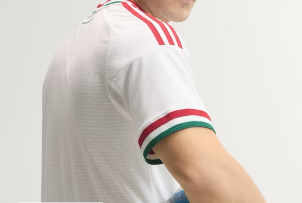 Adidas Hungary 26 Away Authentic Jersey game worn with tags size L