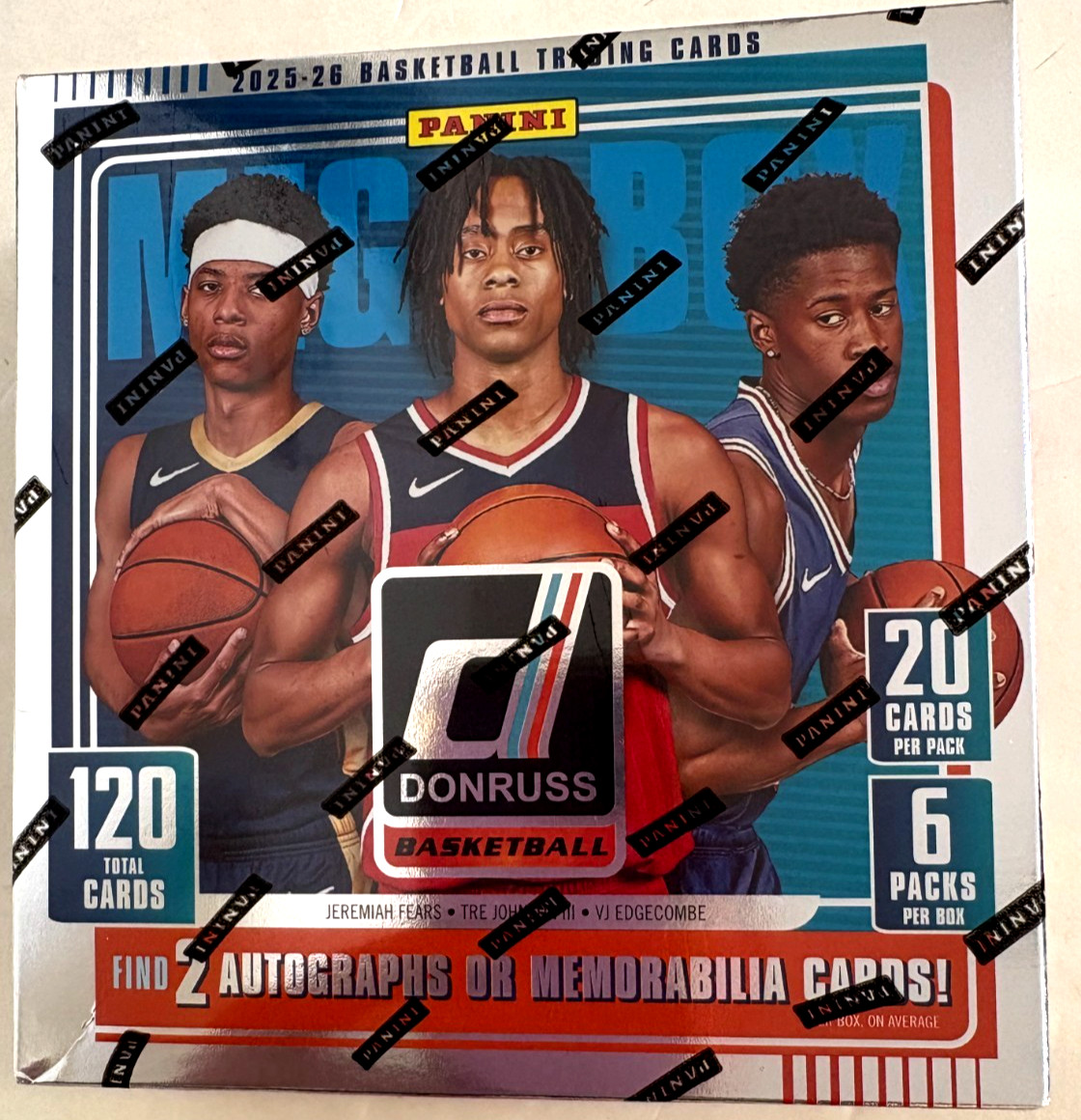 2025-26 PANINI DONRUSS BASKETBALL MEGA BOX
