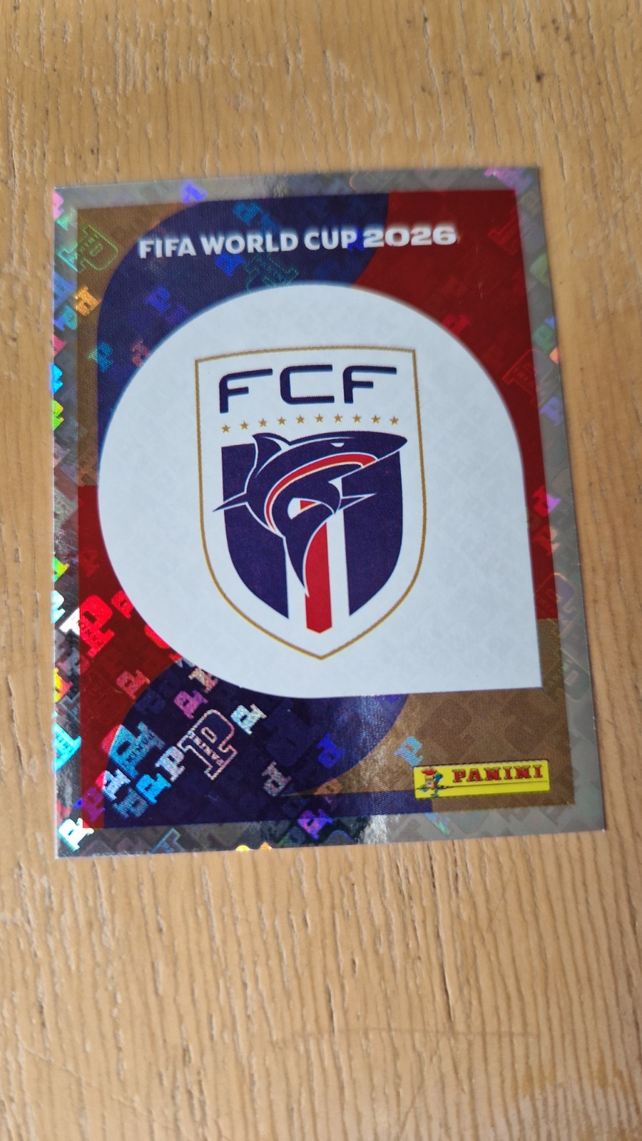 Panini World Cup 2026 Sticker — CAPE VERDE BADGE — CPV 1