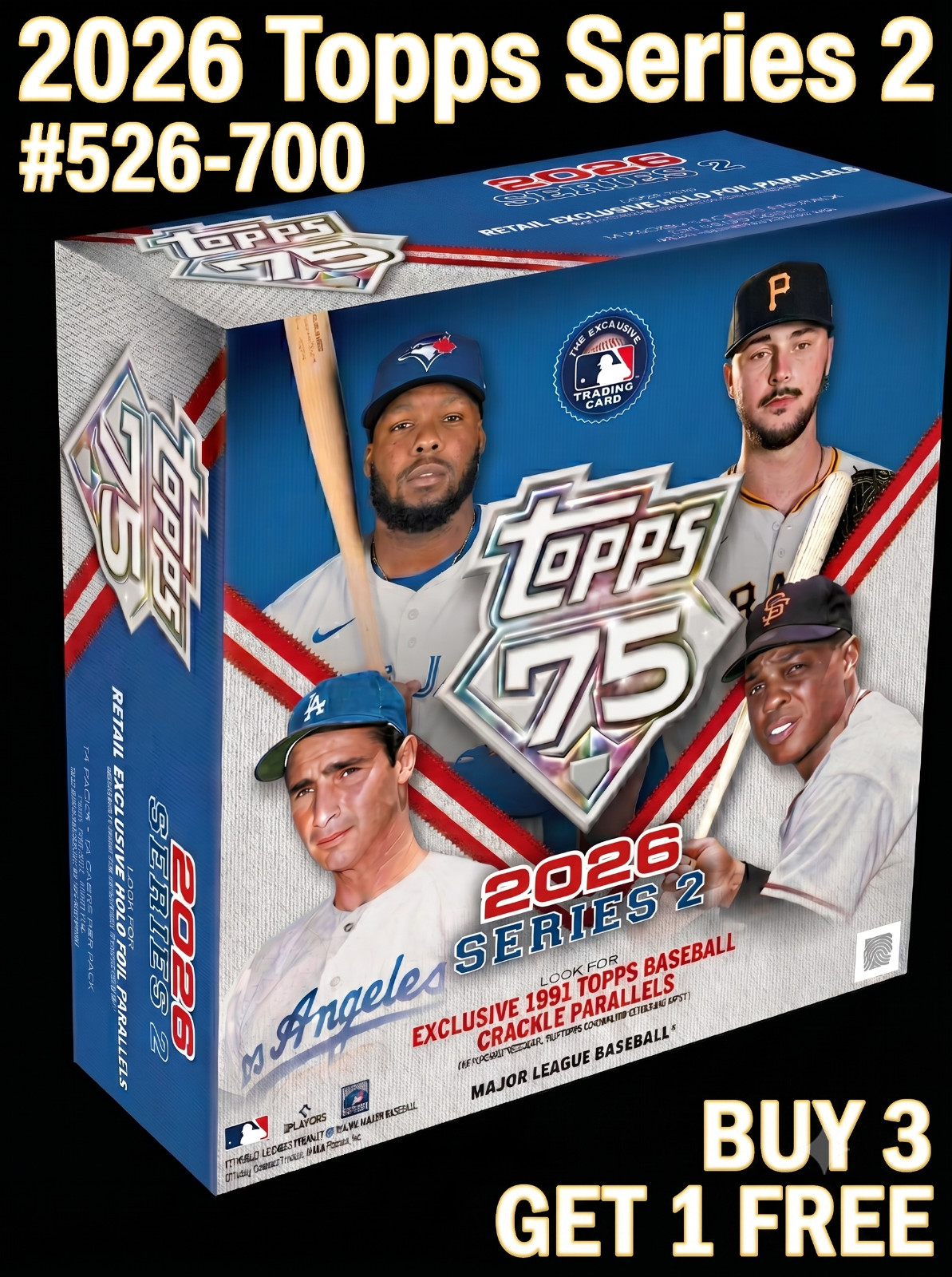 2026 Topps Series 2 BASE # 526-700 — Complete your Set — You Pick — Singles