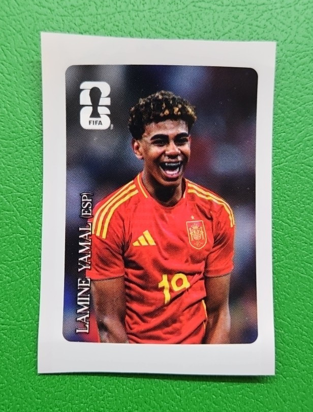 Lamine Yamal — Spain — 2026 Panini World Cup Stickers Coca-Cola Exclusive — #CC1