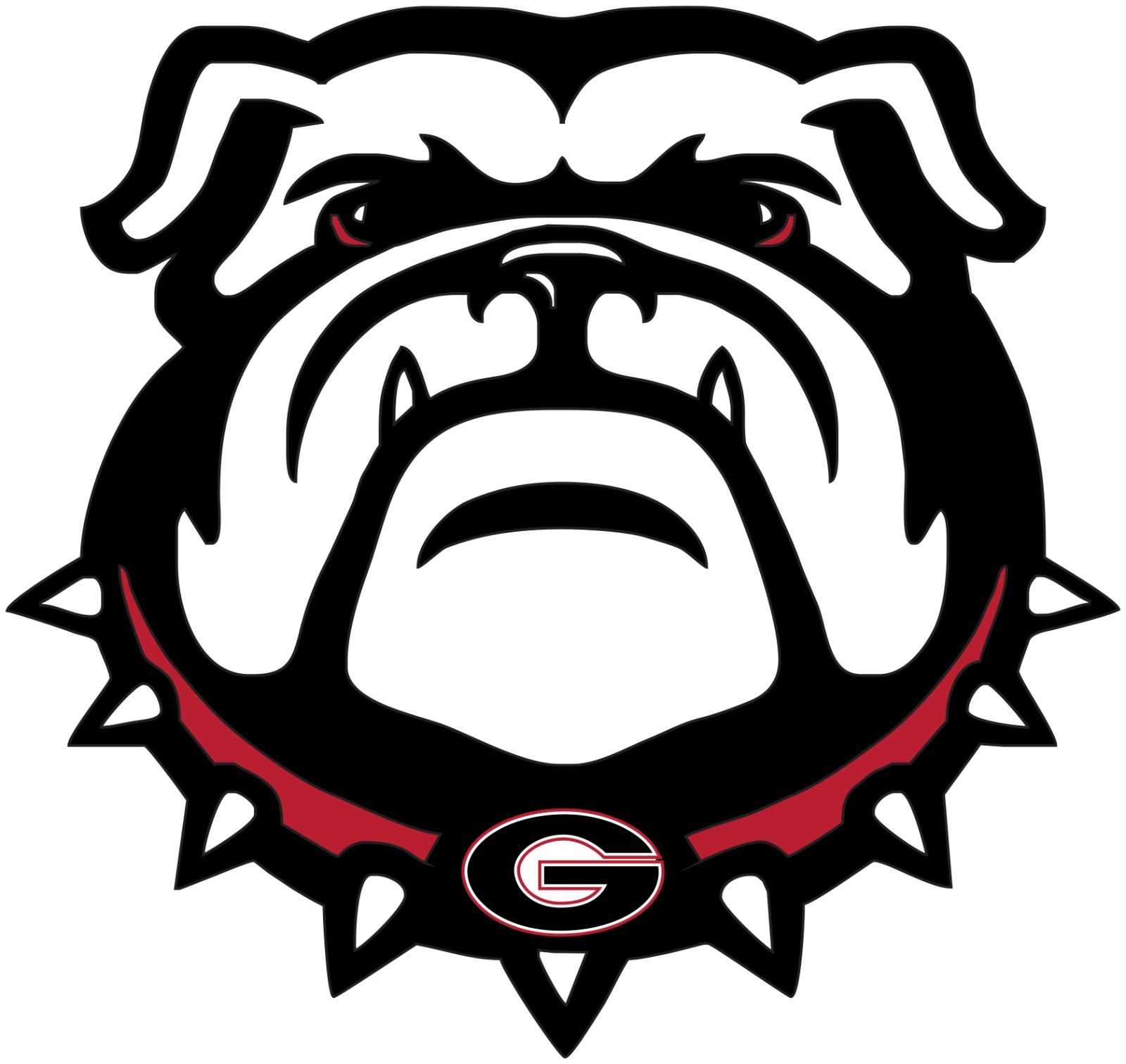 Georgia Bulldogs — Die Cut Laminated Vinyl Sticker All Weather Safe 2″-15″