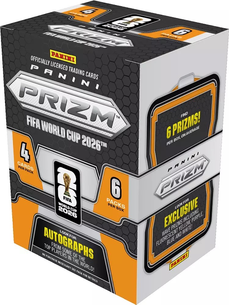 2026 Panini PRIZM FIFA World Cup Blaster Box — Exclusive Wave Prizm (Sealed)