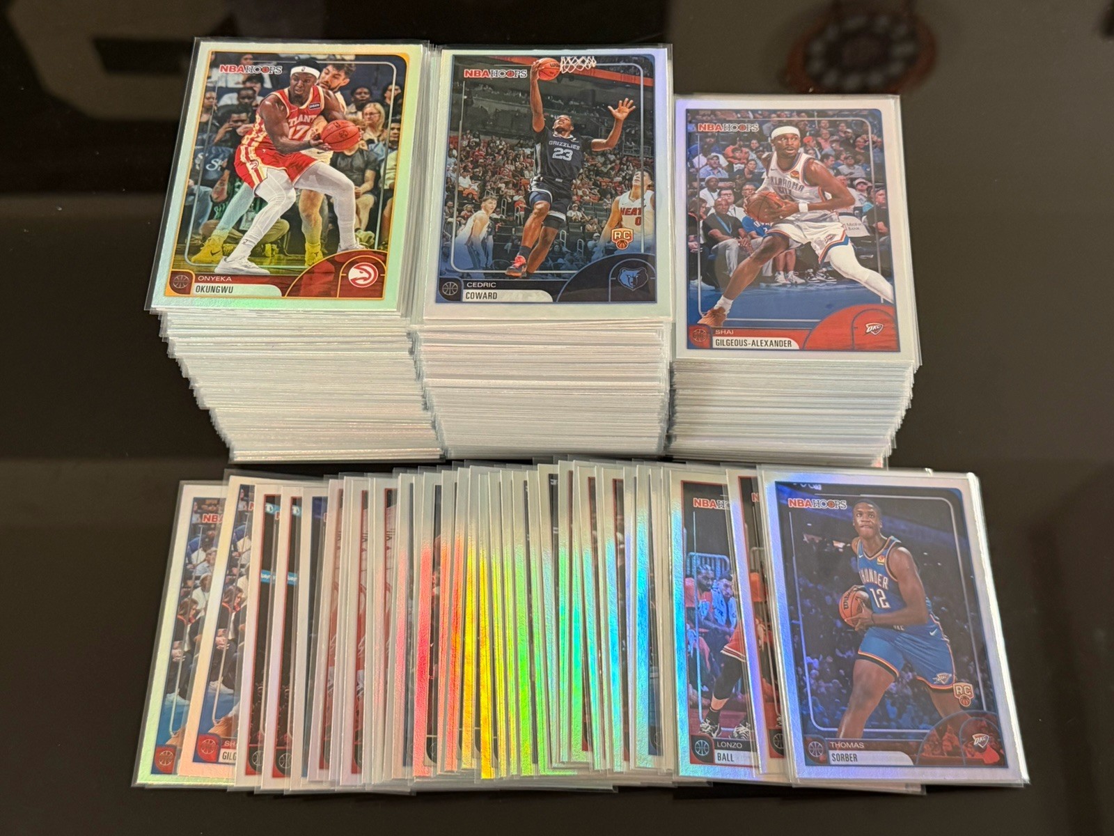 2025-26 Topps NBA Hoops BASE Foil Singles (#1-260) + 2 Card Min Purchase Please!